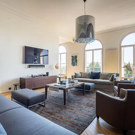 Apartment Luxury 4 Bedroom Eiffel Tower View Paris